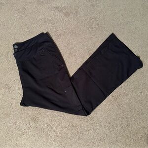 Healing Hands Gray Boot Cut Scrub Pants